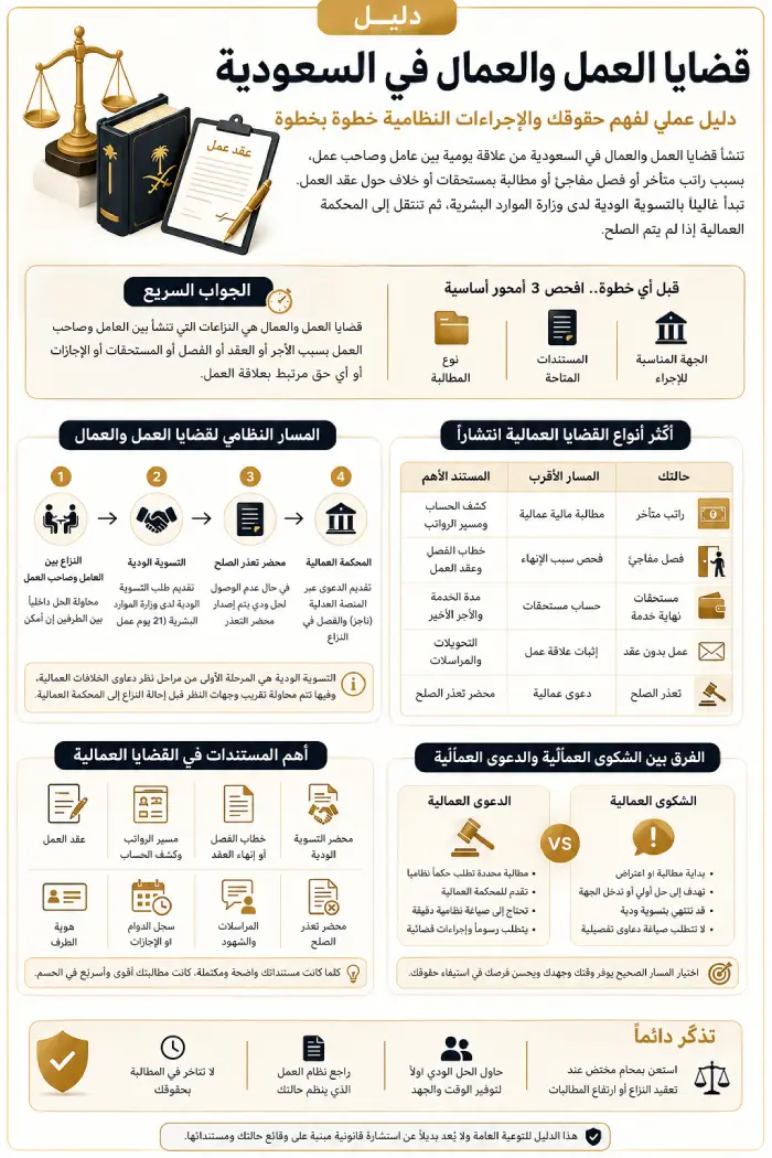 قضايا العمل والعمال