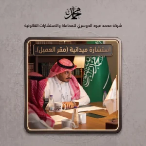 استشارة ميدانية في مقر العميل